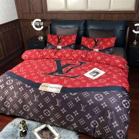 louis vuitton sheet|louis vuitton print bedding.